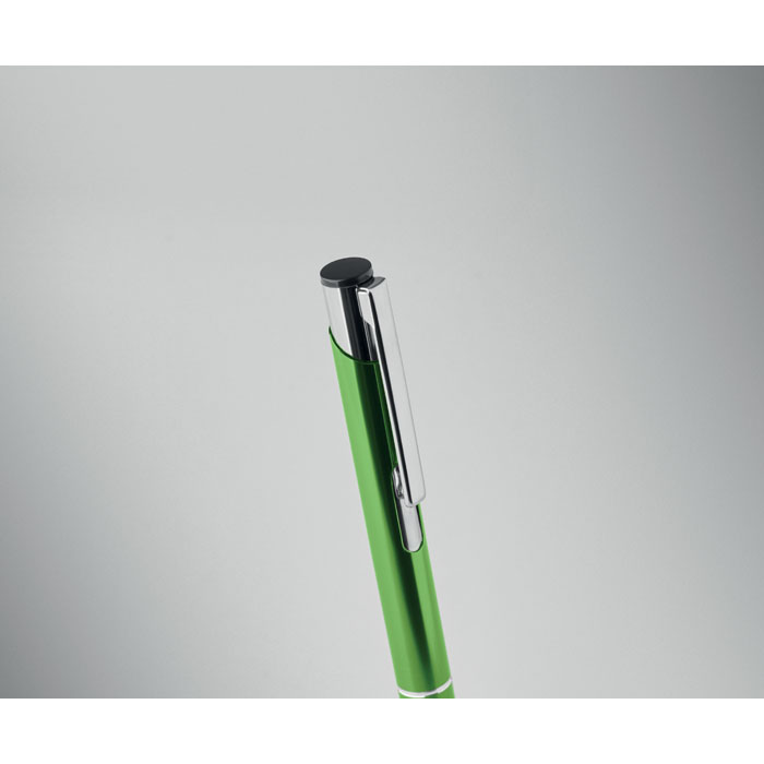 Penna a sfera in alluminio Lime item detail picture