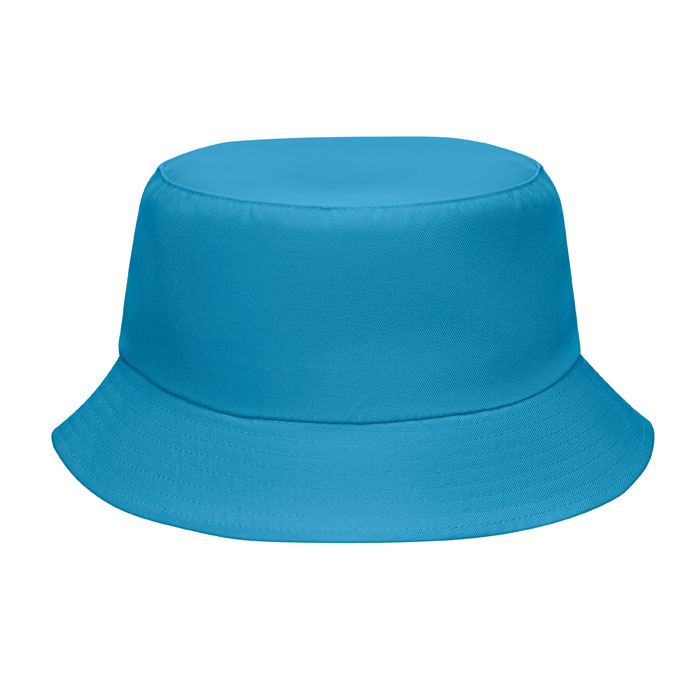 Bucket hat polyester 150 gr/m² Turchese item picture front