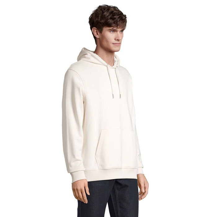 CONSTELLATION HOOD SWEAT Bianco Sporco item picture side