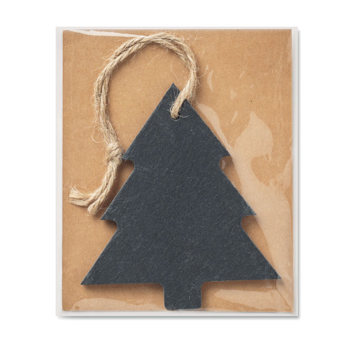 Decorazione albero di Natale black item picture side