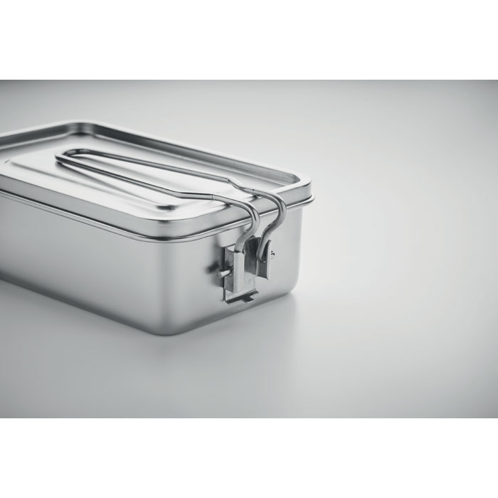 Stainless steel lunch box Argento item picture 6