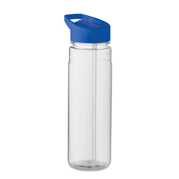 RPET bottle 650ml PP flip lid Blu Royal item picture side
