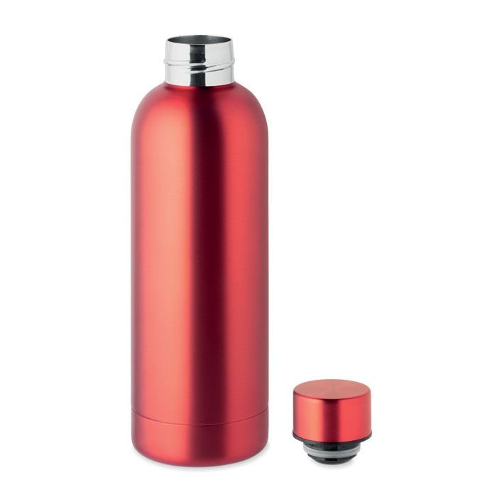 Double wall bottle 500 ml Rosso item picture side