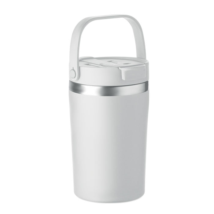Bicchiere doppio strato 350 ml Bianco item picture front