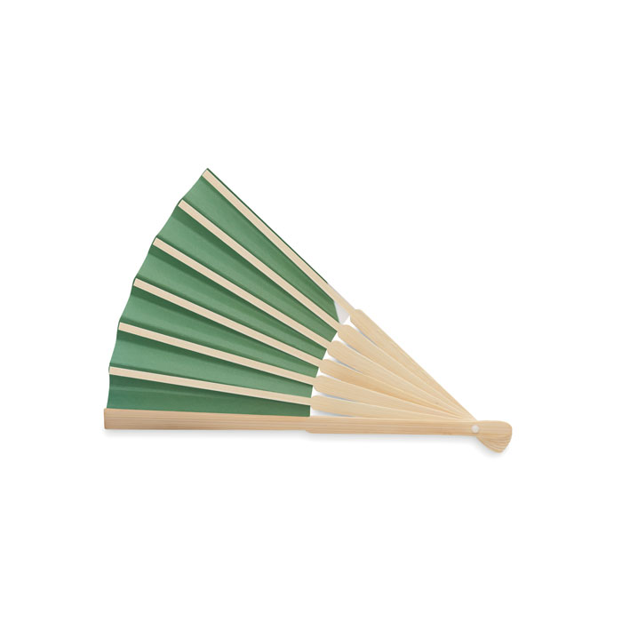 Manual fan flag design Verde item picture back