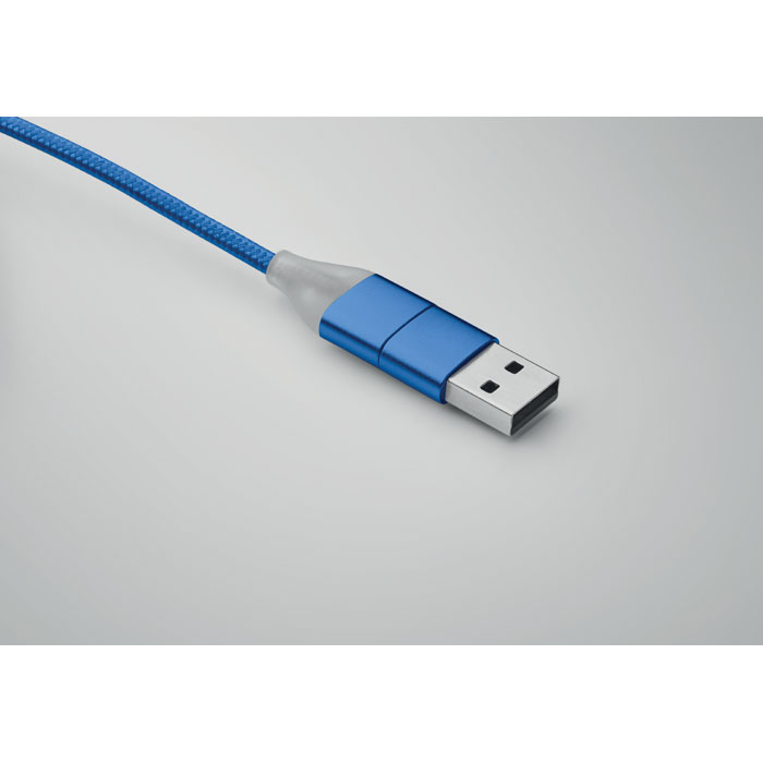 4 in 1 charging cable type C Blu Royal item detail picture