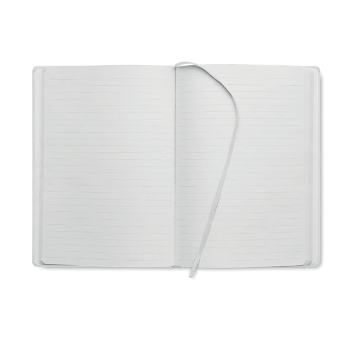 Notebook A5, pagine riciclate Bianco item picture open