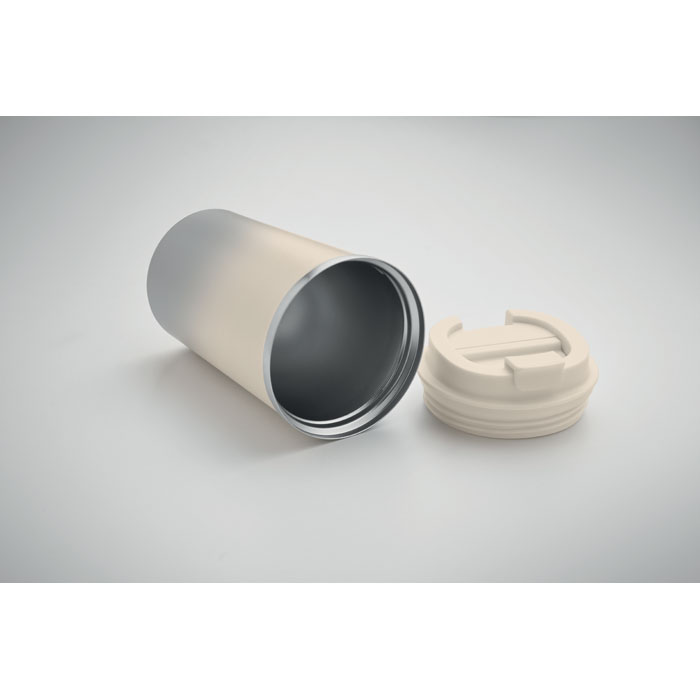 Bicchiere doppio strato 350 ml Grigio item picture 5