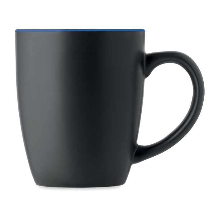 Two tone ceramic mug 290 ml Blu Royal item picture side