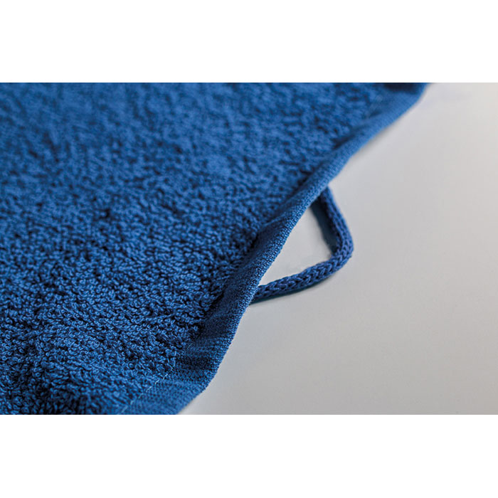Towel organic cotton 100x50cm Blu Royal item detail picture