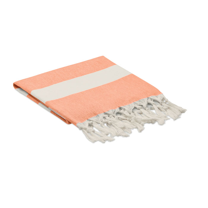 Hamman towel blanket 140 gr/m² Arancio item picture side