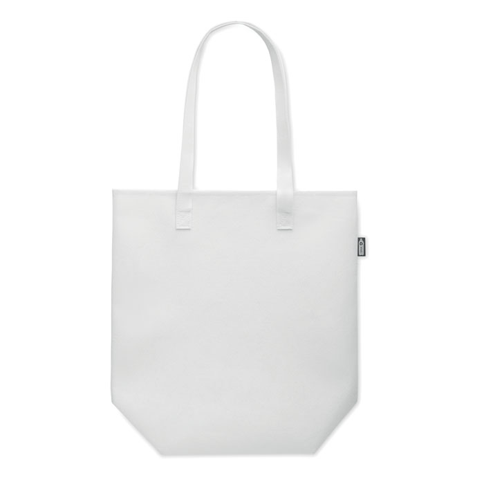 RPET felt event/shopping bag Bianco item picture top