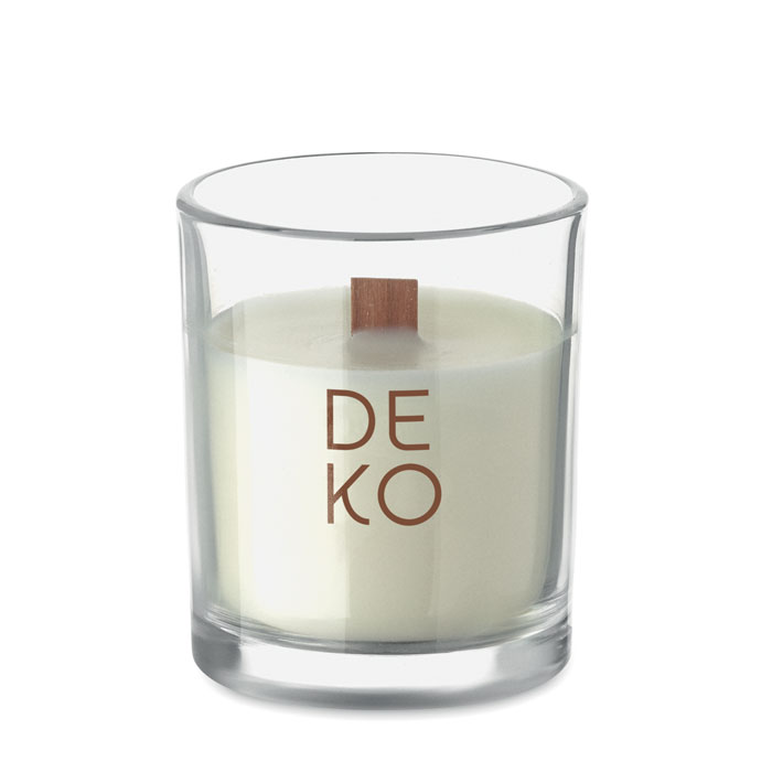 Plant based wax candle 80 gr Trasparente item picture 7