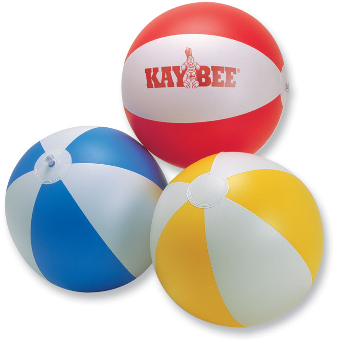 Inflatable beach ball Blu item picture back