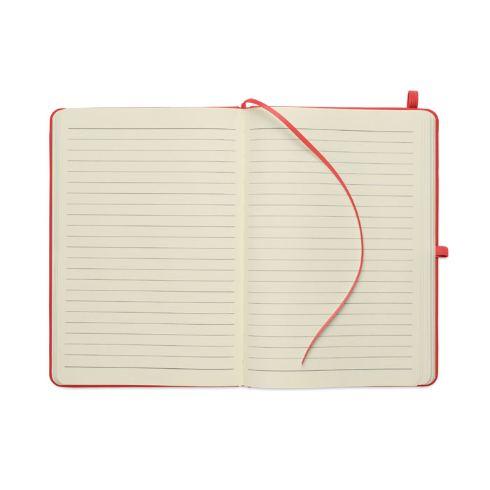 Notebook A5 in PU riciclato Rosso item picture 1