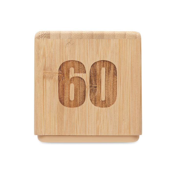 Bamboo twist snooze timer Legno item detail picture