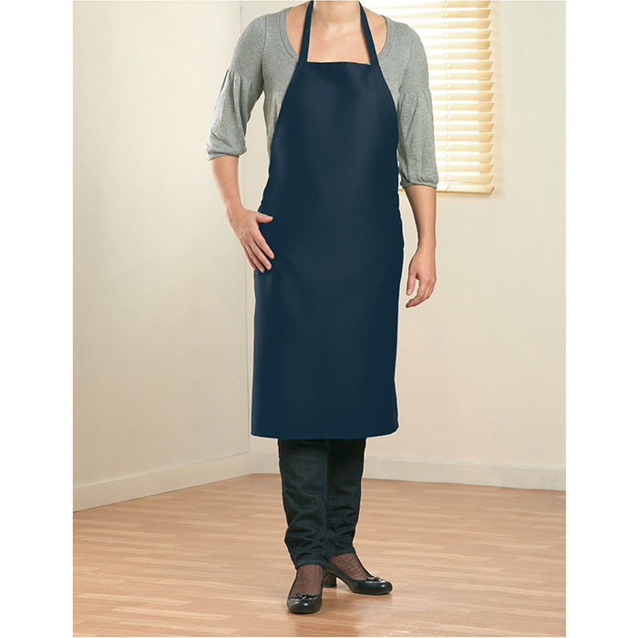 Kitchen apron in cotton Francese Navy item ambiant picture