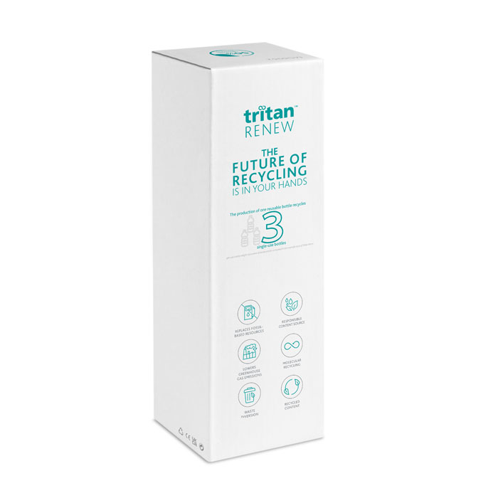 Bottiglia Tritan Renew™ 800 ml Grigio Trasparente item picture box