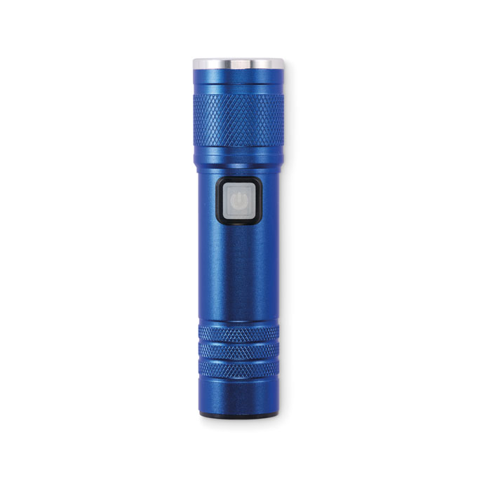 Rechargeable COB light torch Blu item picture 1