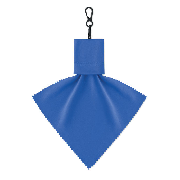 Panno per la pulizia in RPET Blu Royal item picture side