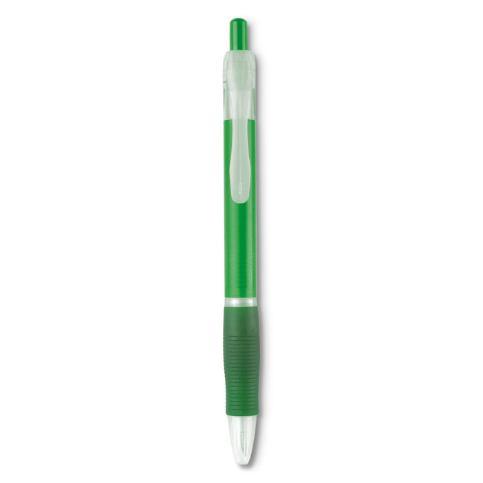 Penna a sfera transparent green item picture front
