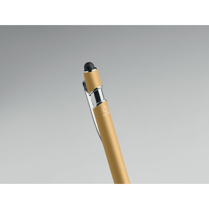 Penna in alluminio riciclato Oro item detail picture