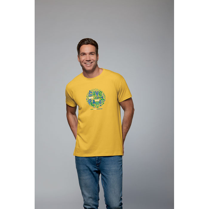 IMPERIAL MEN T-Shirt 190g Aqua item picture printed