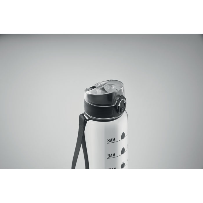 Sports water bottle RPET 1L Trasparente item detail picture