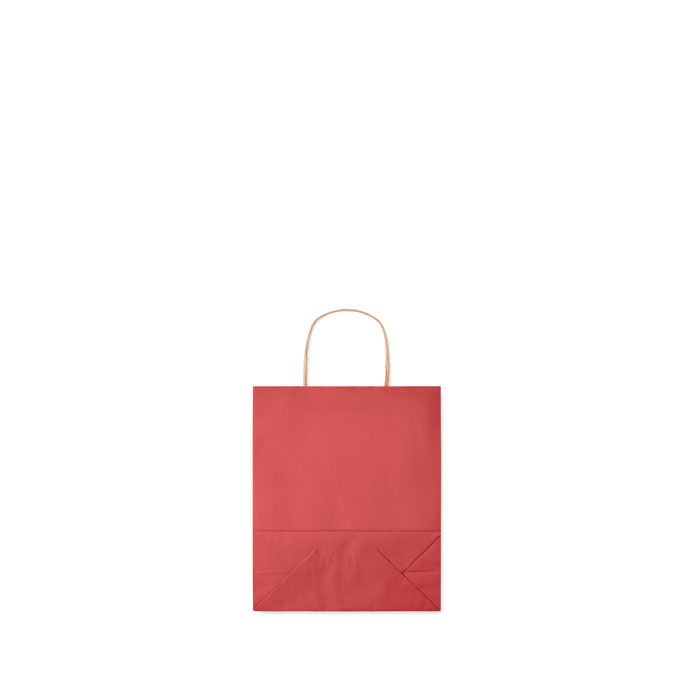 Small Gift paper bag 90 gr/m² Rosso item picture open