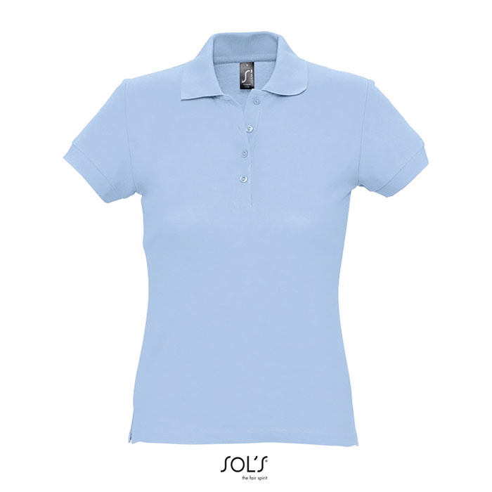 PASSION DONNA POLO 170g sky blue item picture front