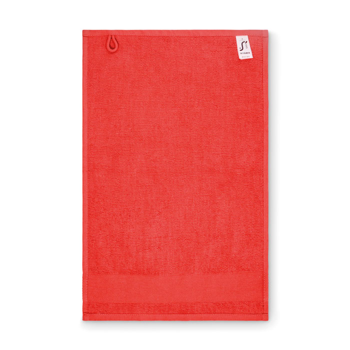 Cotton guest towel Rosso item picture side