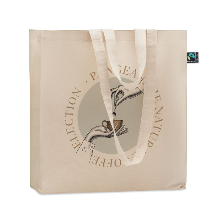 Shopping bag Fairtrade Beige item picture top