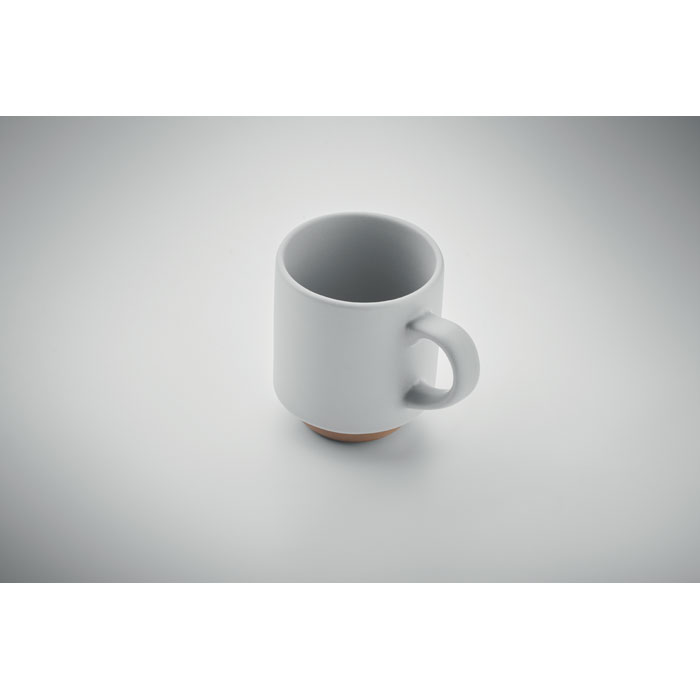 Tazza impilabile in ceramica da Bianco item picture 2