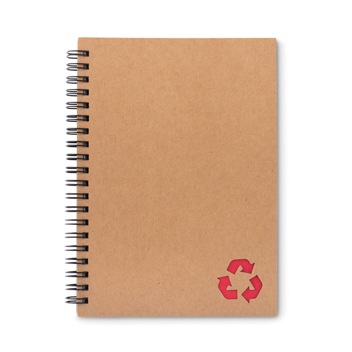 Stone paper notebook 70 lined Rosso item picture front
