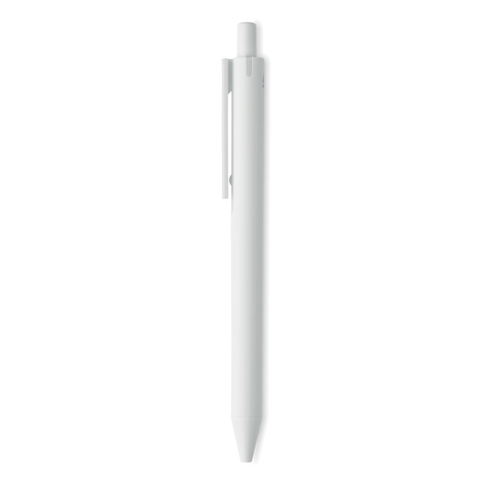 Penna a pulsante in ABS Bianco item picture back