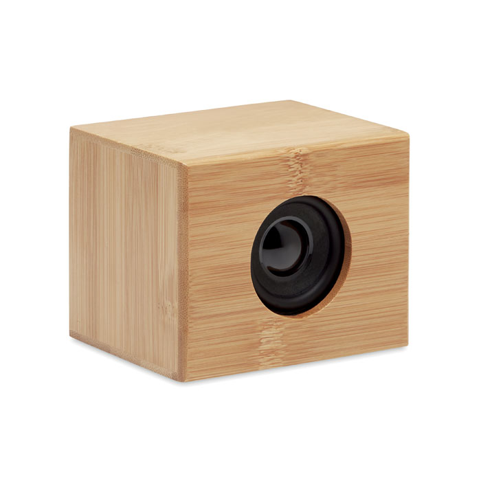 Speaker in bamboo senza fili 5. wood item picture front
