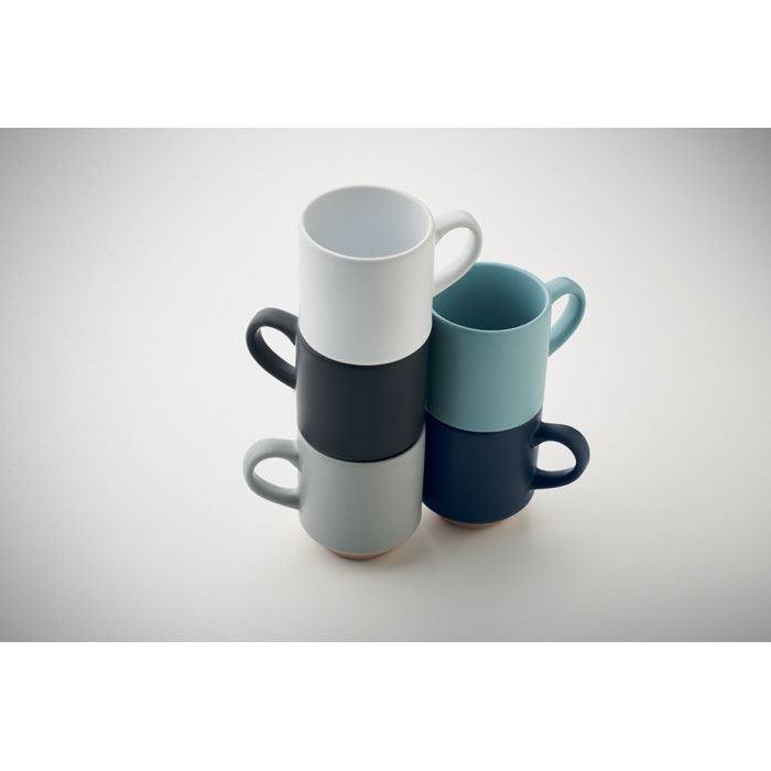 Tazza impilabile in ceramica da Bianco item detail picture