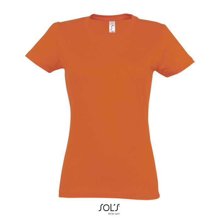 IMPERIAL DONNA T-SHIRT 190g orange item picture front
