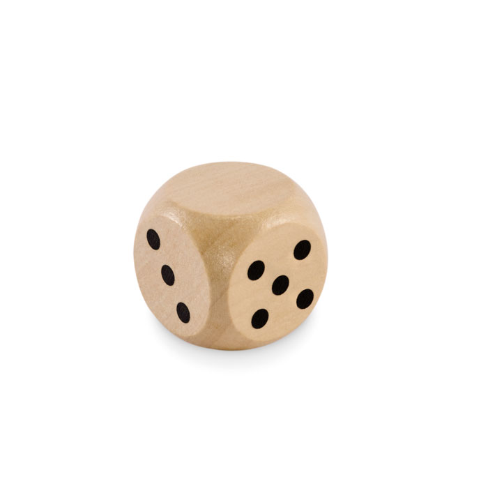 Dadi di legno Schima Ø 3 cm Legno item picture front