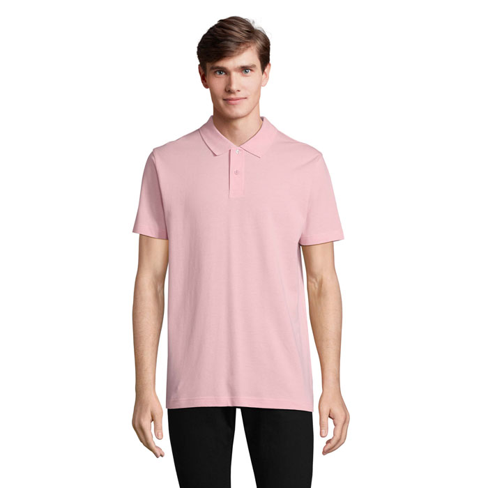 PULSE UNISEX POLO Nero / Nero Opaco item picture front