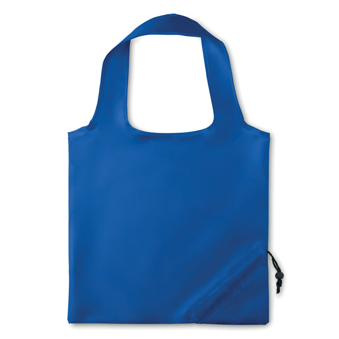 210D Polyester foldable bag Blu Royal item picture front