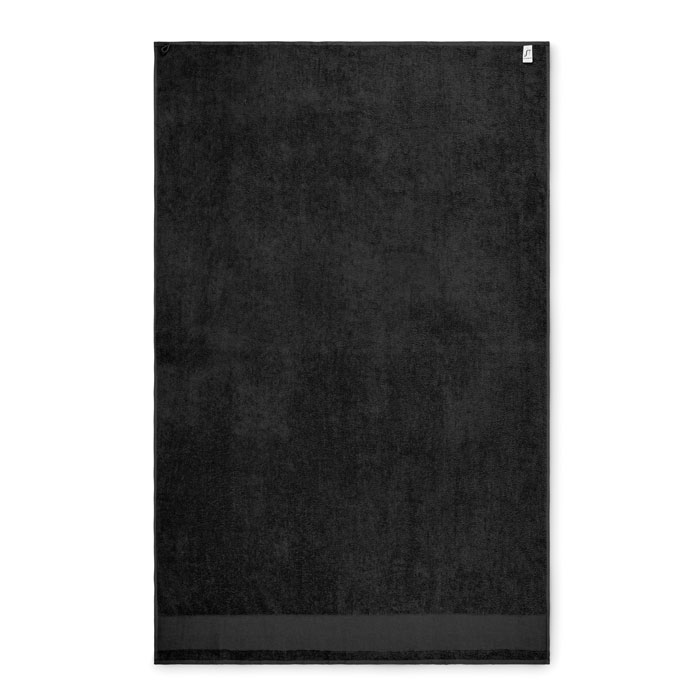 Asciugamano da bagno in cotone Nero item picture side