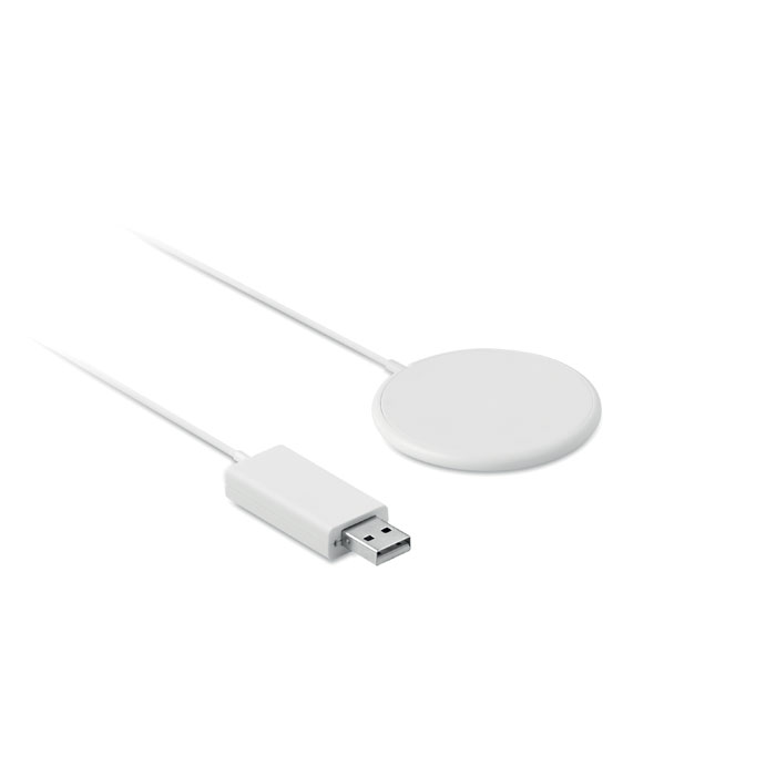Magnetic wireless charger 10W Bianco item picture top