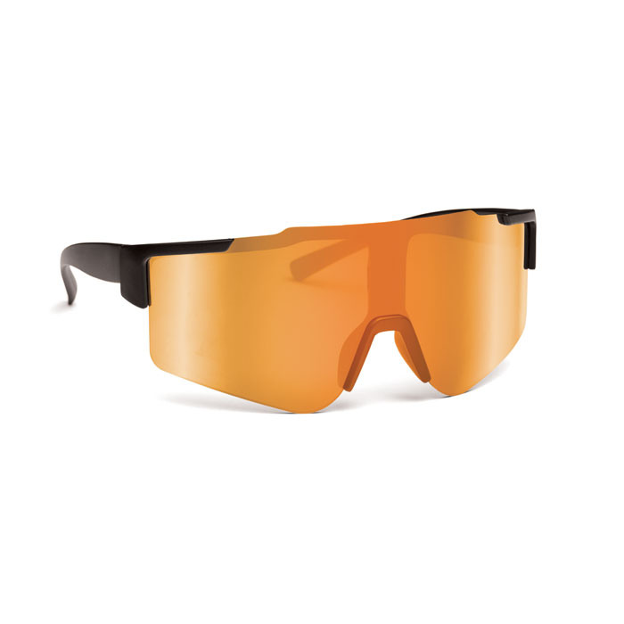 Mirrored sports sunglasses Arancio item picture front
