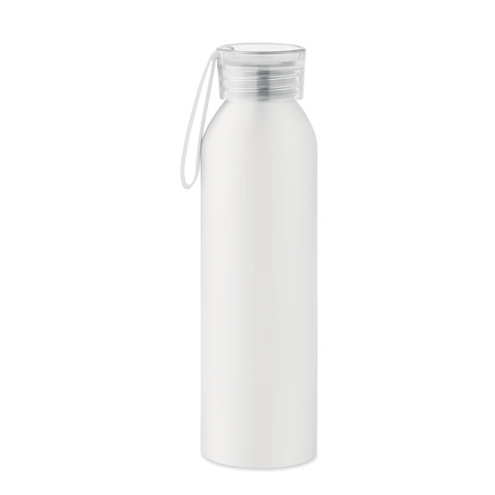 Bottiglia di alluminio 600ml Bianco item picture back