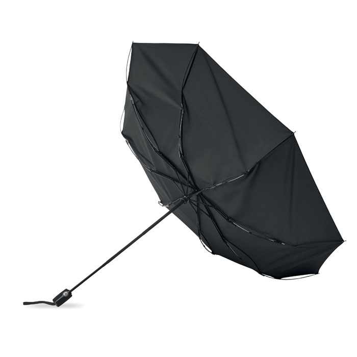 27 inch windproof umbrella Nero item picture open