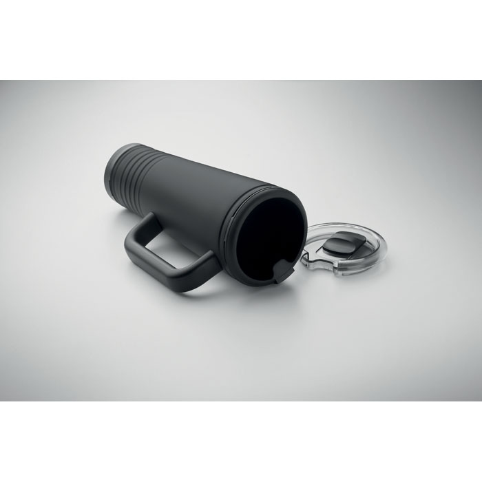 Bicchiere doppio strato 700 ml Nero item picture open