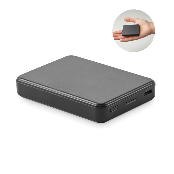 5000 mAh Power bank Nero item picture front