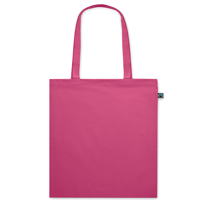Shopper equosolidale140gr/m² Fucsia item picture back