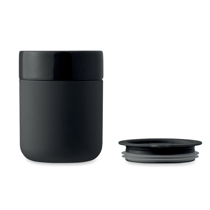 Bicchiere in ceramica 330 ml Nero item picture top